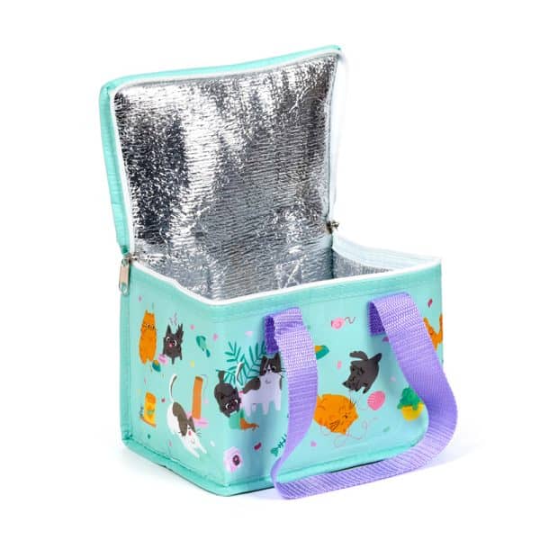 Beans & Co Cats RPET Cool Bag COOLB134 - Image 3