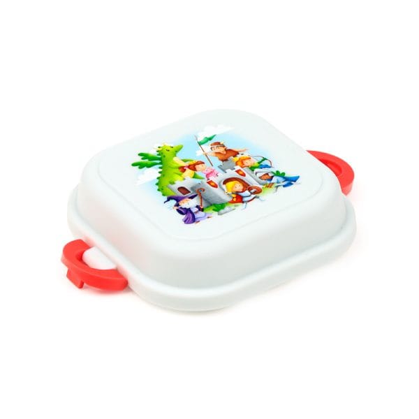 Bento Clip Lock Snack Lunch Box - Knights & Dragons LBOX125 - Image 6