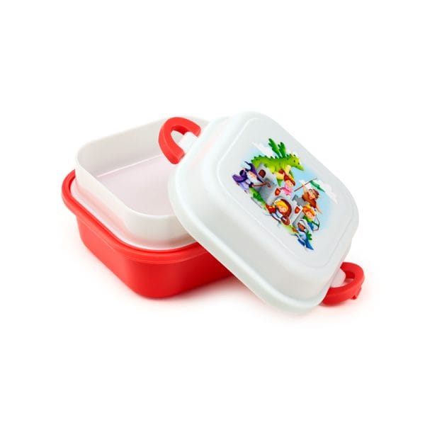 Bento Clip Lock Snack Lunch Box - Knights & Dragons LBOX125 - Image 4