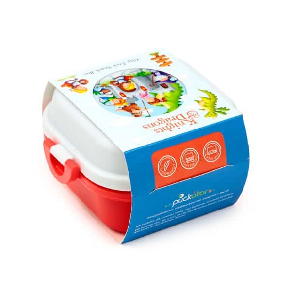 Bento Clip Lock Snack Lunch Box - Knights & Dragons LBOX125 - Image 9