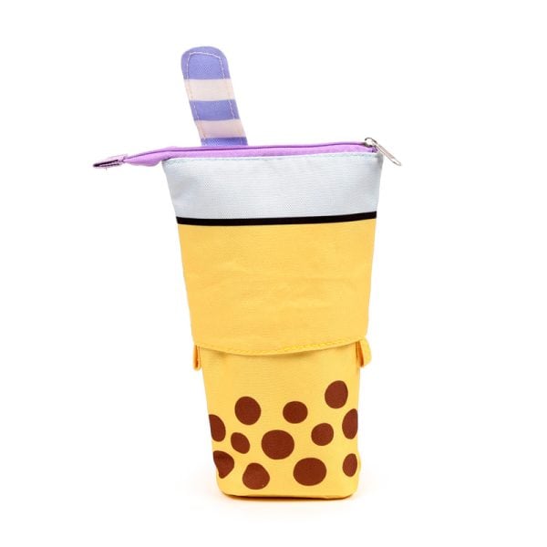 Canvas Pop Up Pencil Case - Foodiemals Boba the Bubble Tea PCASE86 - Image 8