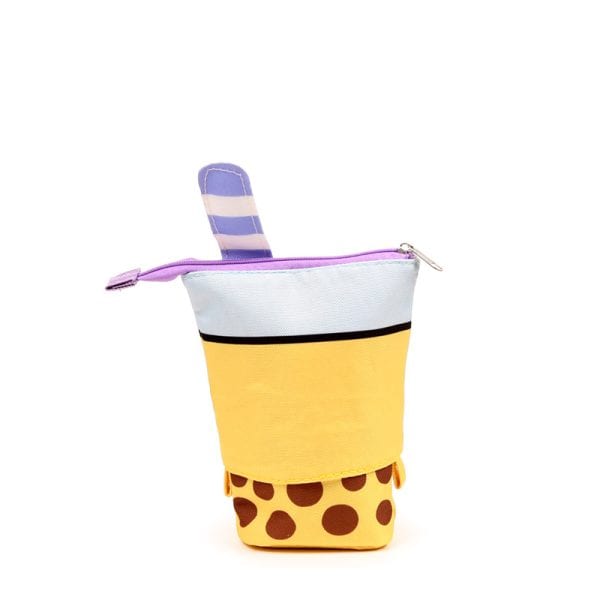 Canvas Pop Up Pencil Case - Foodiemals Boba the Bubble Tea PCASE86 - Image 7