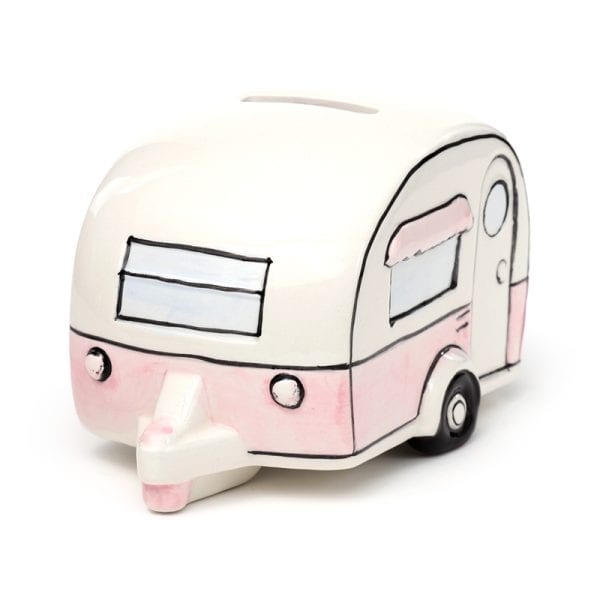 Ceramic Money Box - Home Is Where You Park It Caravan MB263 - Image 6