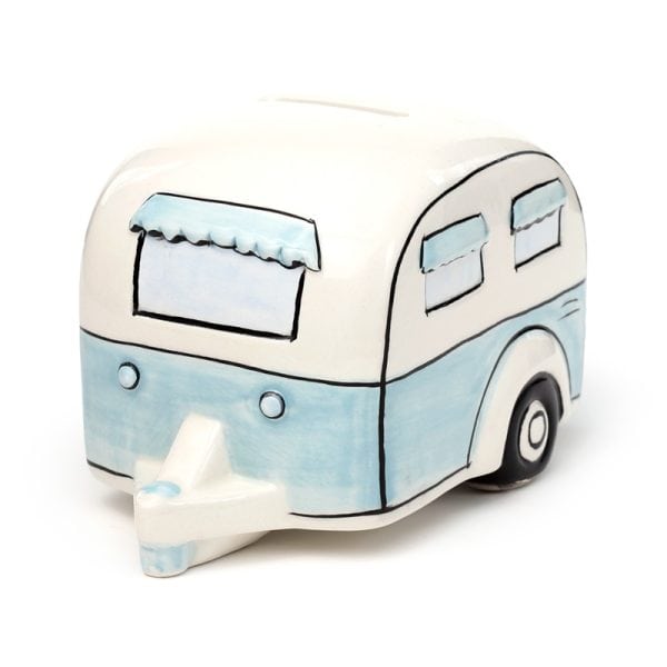 Ceramic Money Box - Home Is Where You Park It Caravan MB263 - Image 5