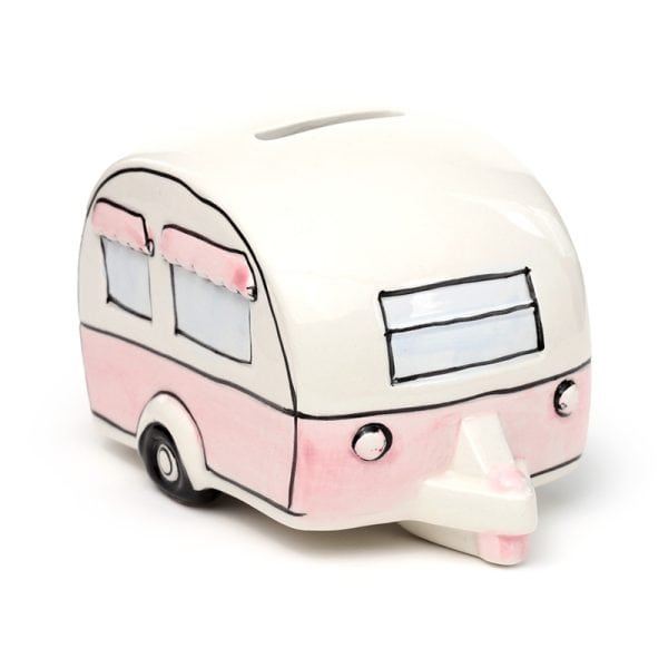 Ceramic Money Box - Home Is Where You Park It Caravan MB263 - Image 4