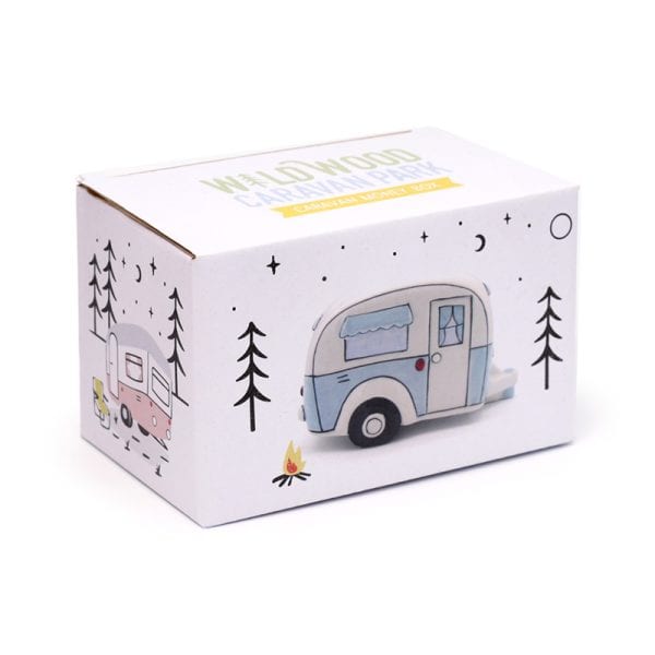Ceramic Money Box - Home Is Where You Park It Caravan MB263 - Image 2