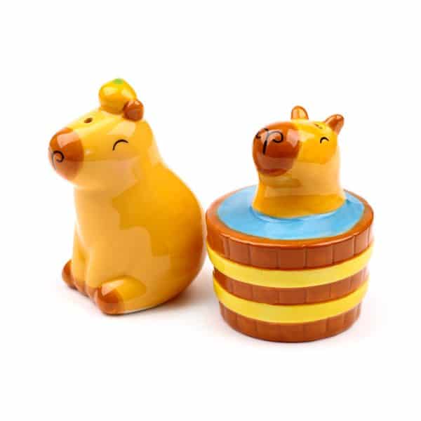 Ceramic Salt & Pepper Set - Capybara SP118 - Image 3