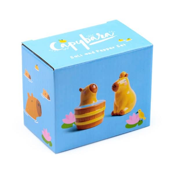 Ceramic Salt & Pepper Set - Capybara SP118 - Image 2