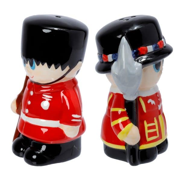 Ceramic Salt & Pepper Set - London Guardsman & Beefeater LON53 - Image 10