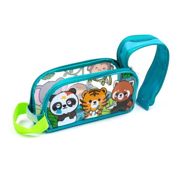 Clear Window Pencil Case - Adoramals Wild PCASE70 - Image 3