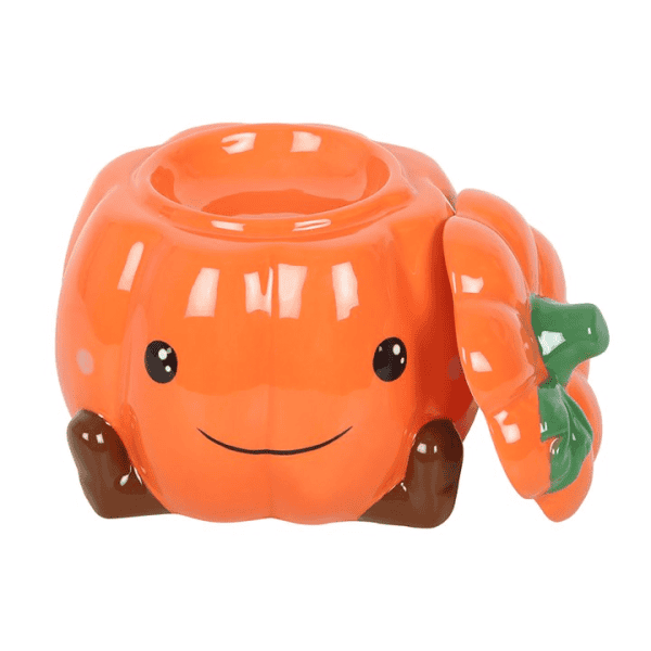 Cute Smiling Pumpkin Oil Burner and Wax Warmer Cute Smiling Pumpkin Oil Burner and Wax Warmer