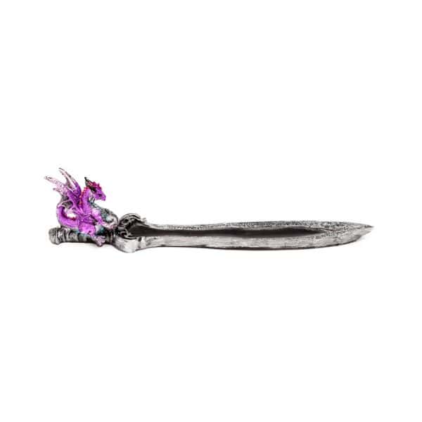 Dark Legends Dragon incense Burner - Mini Amethyst Dragon DRG581 - Image 9