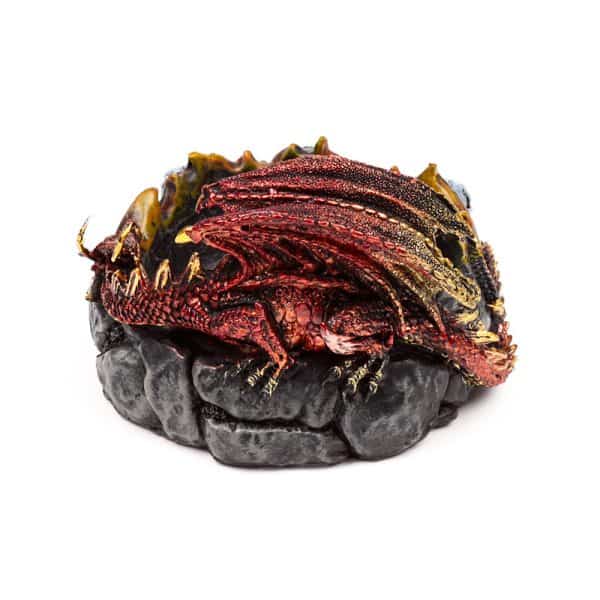 Dark Legends Dragon incense Burner - Ring of Fire DRG583 - Image 8
