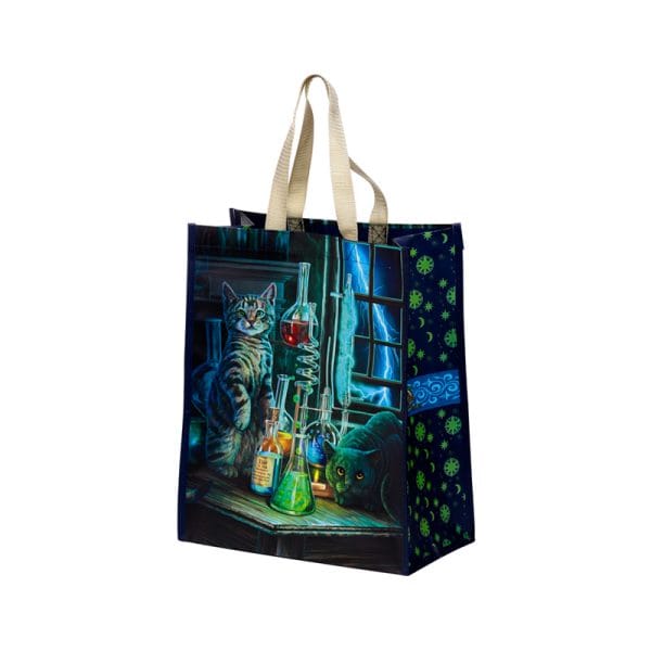 Durable Reusable Shopping Bag - Lisa Parker Jekyll and Hyde Cats NWBAG94 - Image 5
