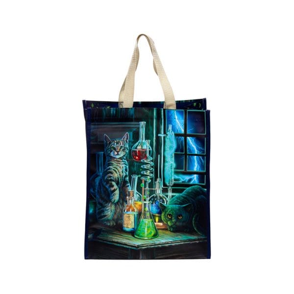 Durable Reusable Shopping Bag - Lisa Parker Jekyll and Hyde Cats NWBAG94 - Image 4