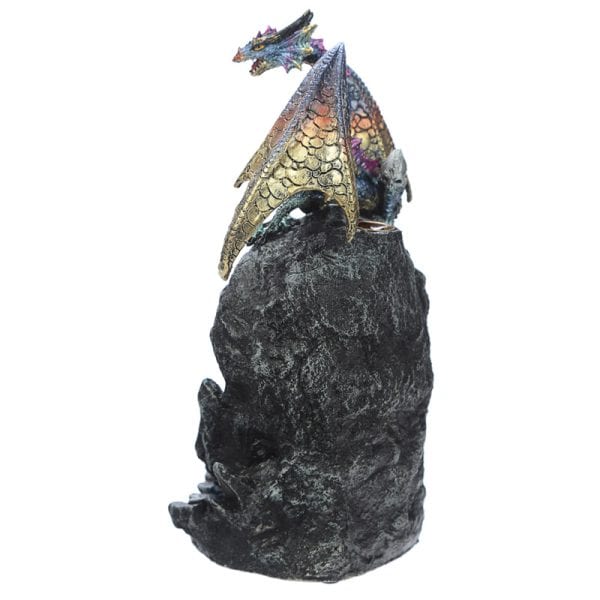 Fantasy LED Backflow Incense Burner - Ice Dragon Dark Legends DRG430 - Image 5