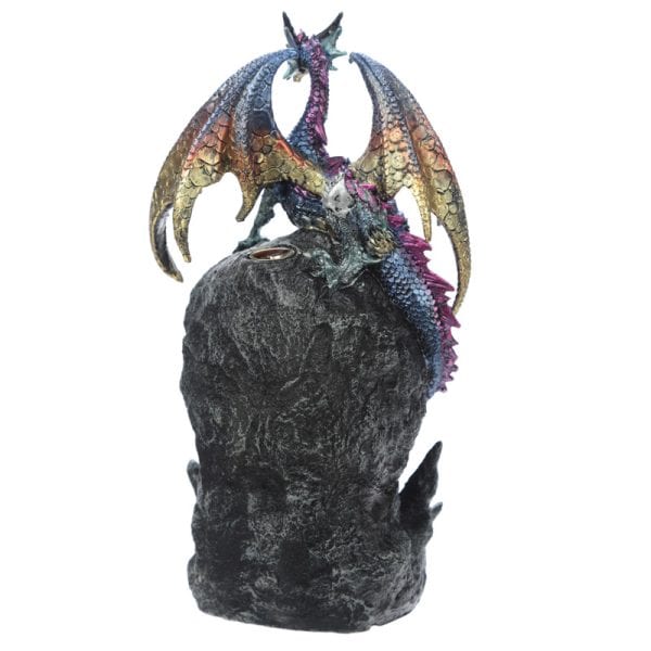 Fantasy LED Backflow Incense Burner - Ice Dragon Dark Legends DRG430 - Image 4