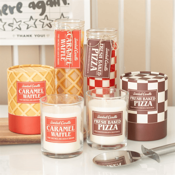 Fresh Baked Pizza Scented Tube Candle Fresh Baked Pizza Scented Tube Candle