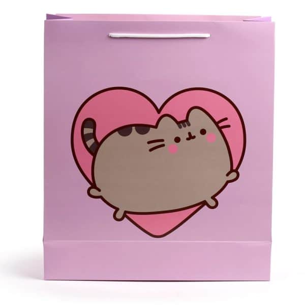 Gift Bag (Extra Large) - Pusheen the Cat heart GBAG116X - Image 5