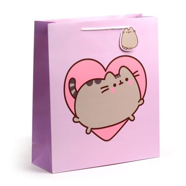 Gift Bag (Extra Large) - Pusheen the Cat heart GBAG116X - Image 1