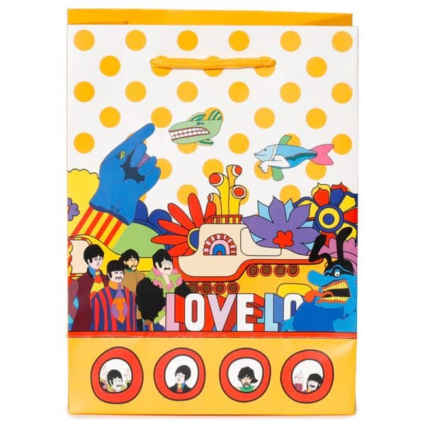 Gift Bag (Medium) - The Beatles Yellow Submarine LOVE GBAG96B - Image 4