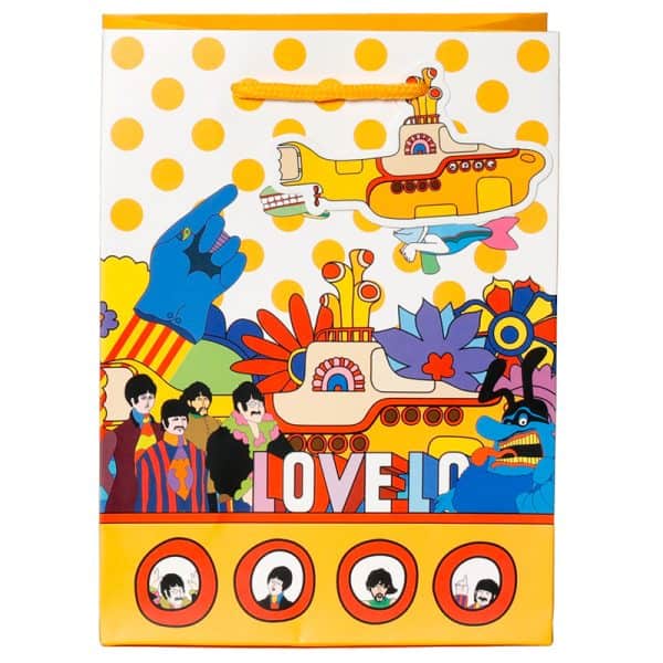 Gift Bag (Medium) - The Beatles Yellow Submarine LOVE GBAG96B - Image 5
