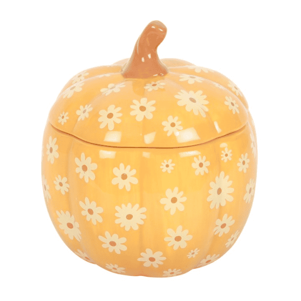 Groovy Floral Pumpkin Oil Burner Groovy Floral Pumpkin Oil Burner