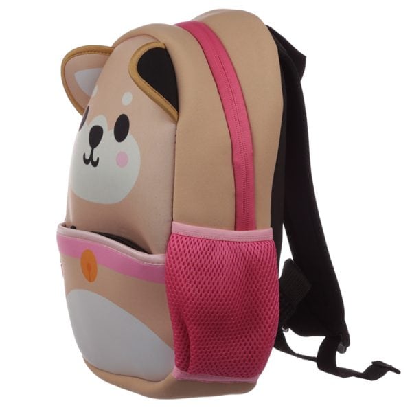 Kids School Neoprene Rucksack Backpack - Adoramals Shiba Inu Dog RUCK19 - Image 2