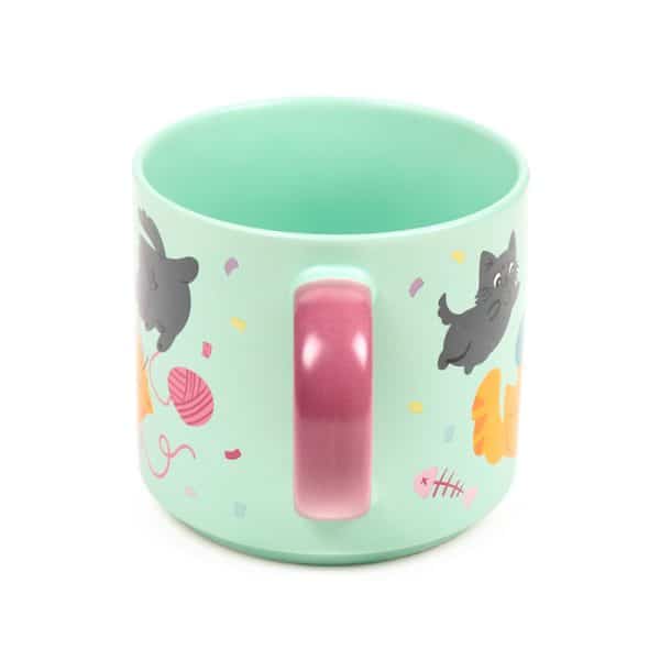 Large Porcelain Mug - Beans & Co Cat MUG476 - Image 4