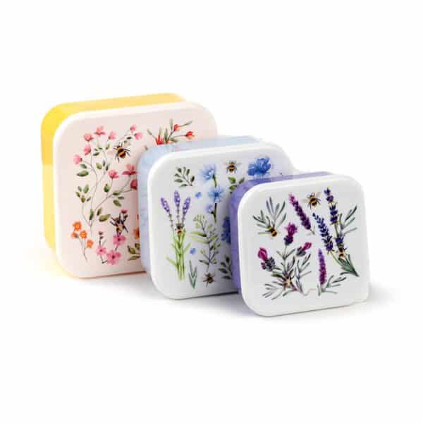 Lunch Boxes Set of 3 (M/L/XL) - Nectar Meadows LBOX94 - Image 1