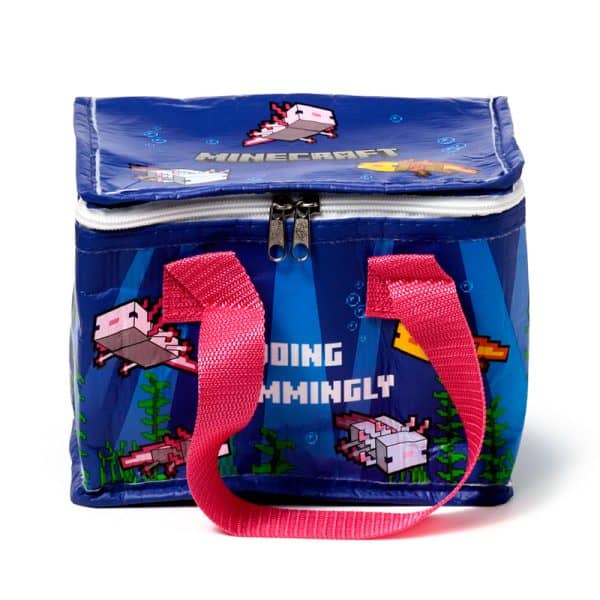Minecraft Axolotl RPET Cool Bag COOLB129 - Image 4