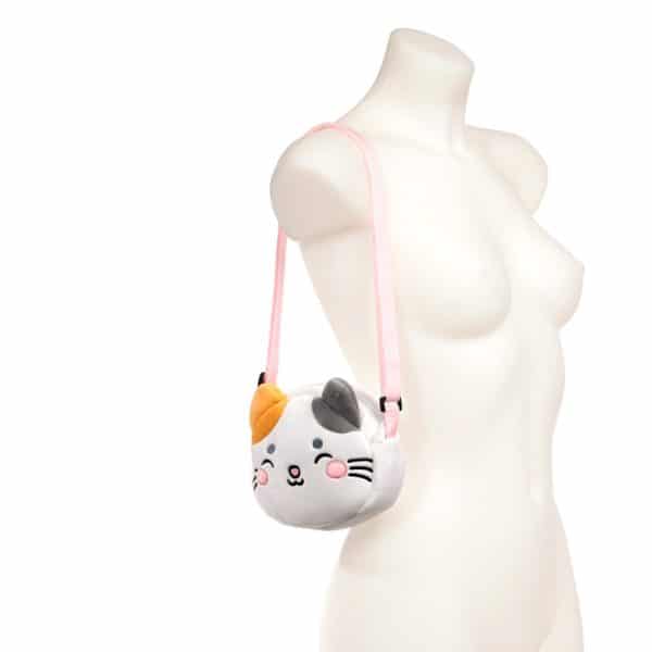 Plush Crossbody Bag - Adoramals Lola the Cat PBAG04 - Image 5
