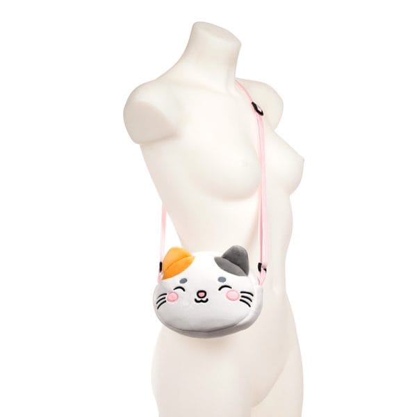 Plush Crossbody Bag - Adoramals Lola the Cat PBAG04 - Image 4