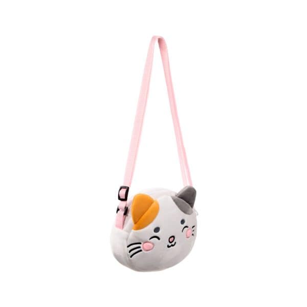 Plush Crossbody Bag - Adoramals Lola the Cat PBAG04 - Image 2