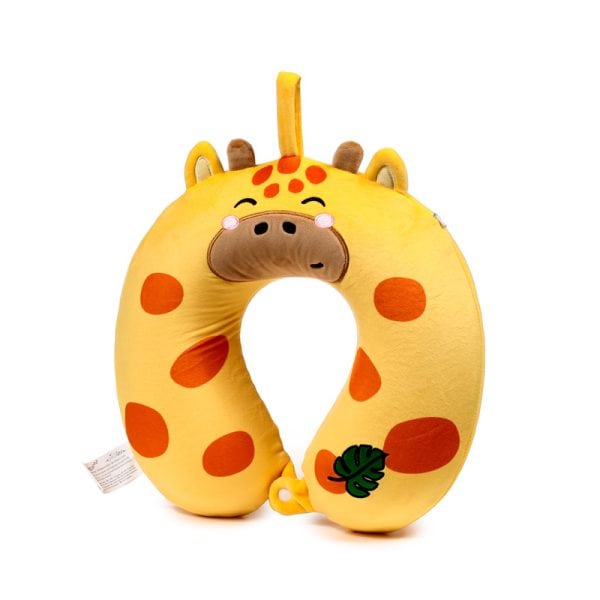 Relaxeazzz Plush Memory Foam Travel Pillow - Adoramals Raffi the Giraffe CUSH409 - Image 4