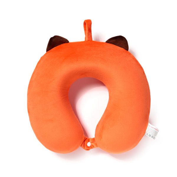 Relaxeazzz Plush Memory Foam Travel Pillow - Adoramals Ru the Red Panda CUSH410 - Image 3