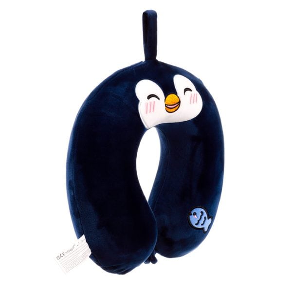 Relaxeazzz Plush Memory Foam Travel Pillow - Nico the Penguin Adoramals CUSH365 - Image 2