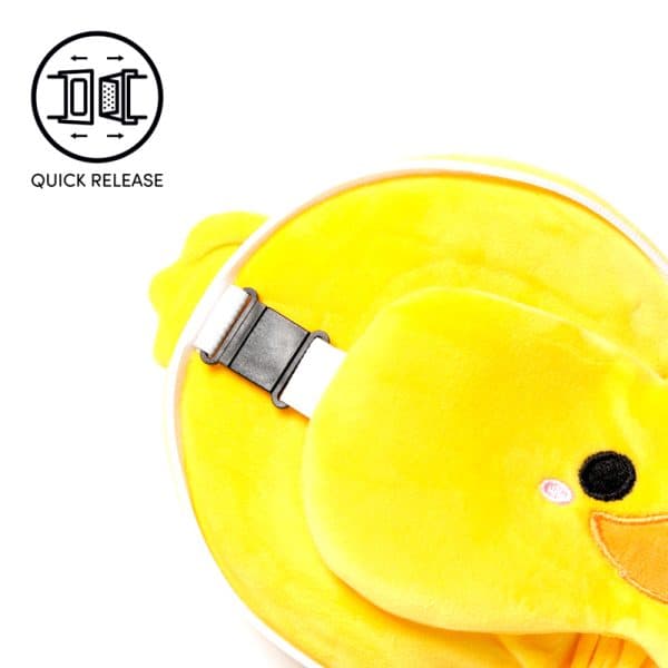 Relaxeazzz Travel Pillow & Eye Mask - Duck CUSH225 - Image 5