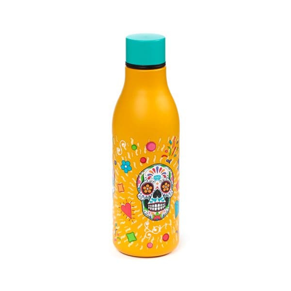 Reusable Insulated Drinks Bottle 500ml - Day of the Dead Reusable Insulated Drinks Bottle 500ml - Day of the Dead