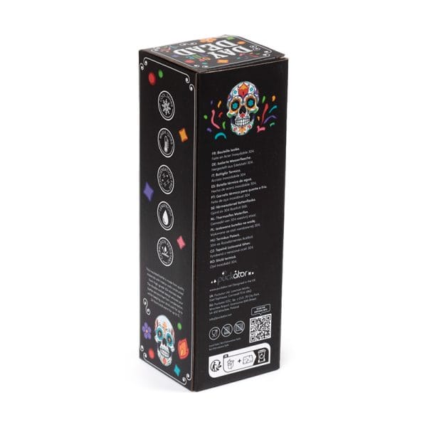 Reusable Insulated Drinks Bottle 500ml - Day of the Dead BOT361 - Image 9