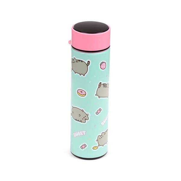 Reusable Insulated Drinks Bottle Digital Thermometer - Pusheen the Cat Sweets BOT362 - Image 9