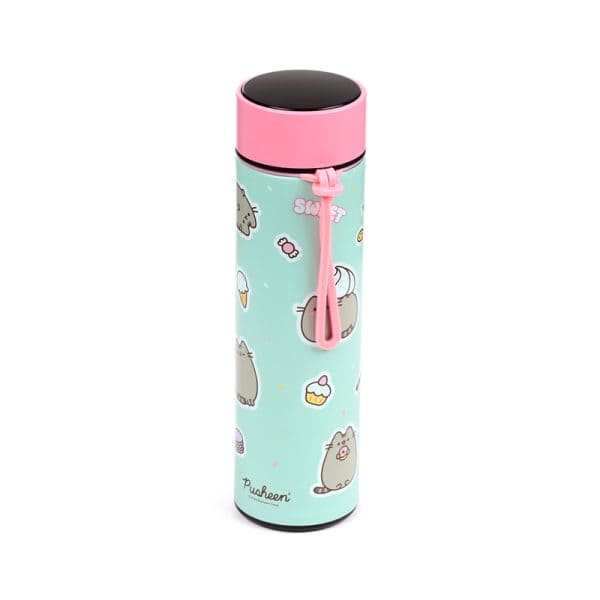 Reusable Insulated Drinks Bottle Digital Thermometer - Pusheen the Cat Sweets BOT362 - Image 7
