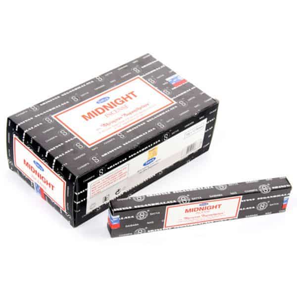 Satya Nag Champa Incense Sticks - Midnight INC112A - Image 2
