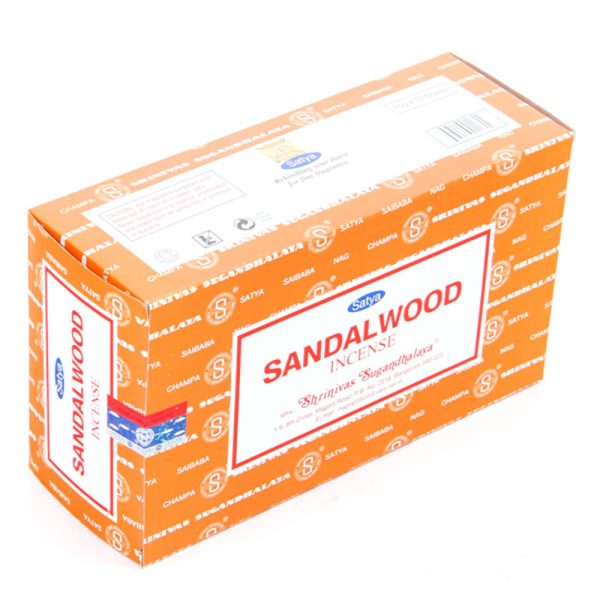 Satya Nag Champa Incense Sticks - Sandalwood INC112C - Image 2