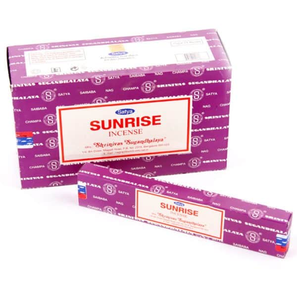 Satya Nag Champa Incense Sticks - Sunrise INC112D - Image 2