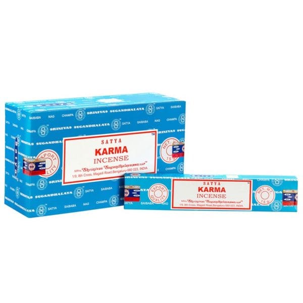 Set of 12 Karma Incense Sticks by Satya (12/50) Set of 12 Karma Incense Sticks by Satya (12/50)