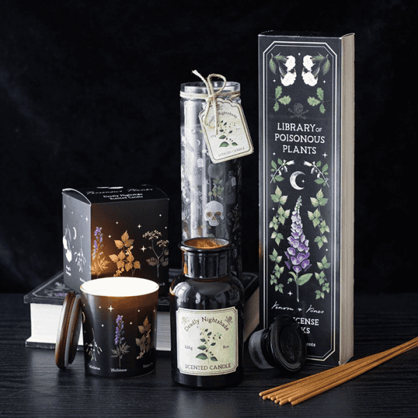 Set of 4 Poisonous Plants Incense Stick Packs Set of 4 Poisonous Plants Incense Stick Packs