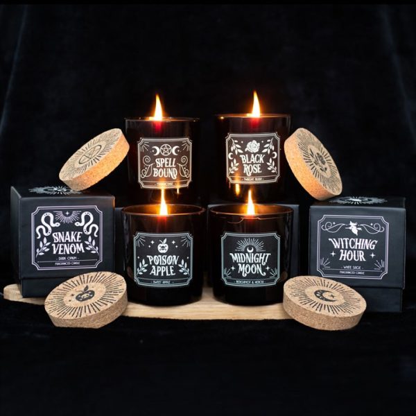 Set of 6 Midnight Ritual Candles Set of 6 Midnight Ritual Candles
