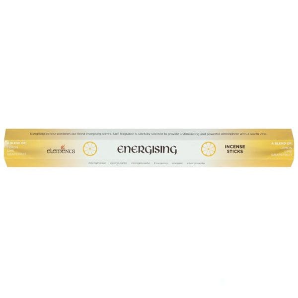 Set of 6 Packets of Elements Energising Incense Sticks Set of 6 Packets of Elements Energising Incense Sticks