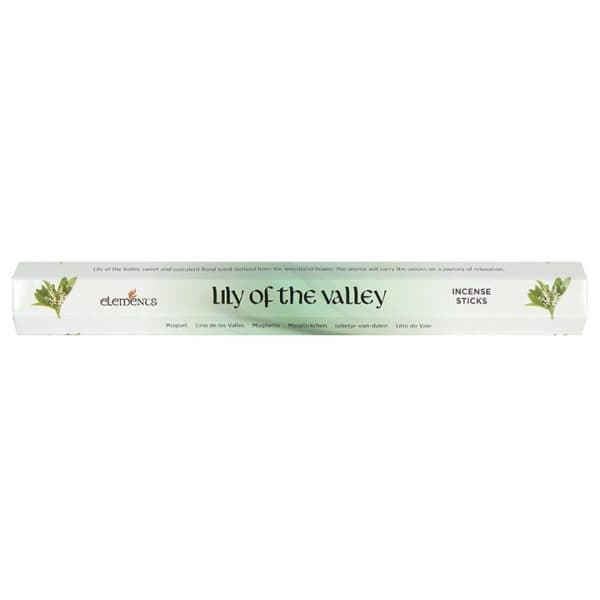 Set of 6 Packets of Elements Lily of the Valley Incense Sticks Set of 6 Packets of Elements Lily of the Valley Incense Sticks